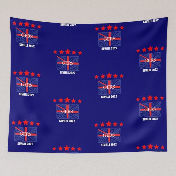 Item preview, Rangers Sevilla Merchandise Blue designed and sold by CTTDesigns.