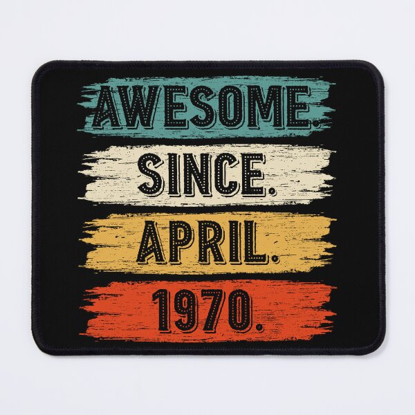 Item preview, 52 Years Old Gifts Awesome Since April 1970 52nd Birthday designed and sold by MoHaCo.