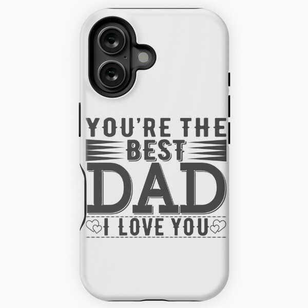 Vista previa del artículo con la obra «Eres el mejor papá, te amo, regalo para papá», diseñado y vendido por Kezichy.
