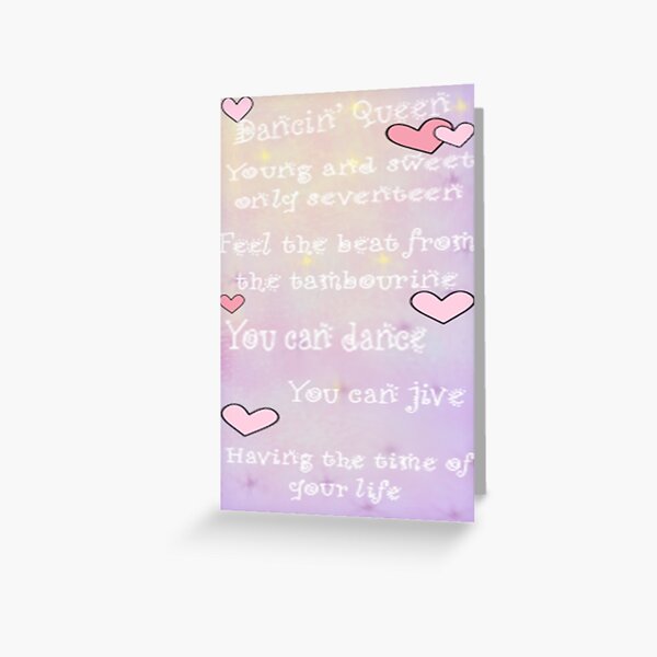 Dancin Queen Greeting Card