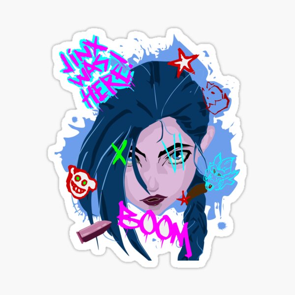 LIGUE DES LÉGENDES JINX Sticker
