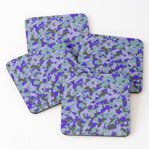 Item preview, Camouflage Blue Turquoise  designed and sold by Tshirtstory.