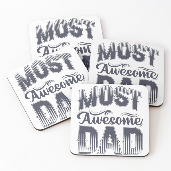 Item preview, Most Awesome Dad Gift for Fathers designed and sold by Kezichy.