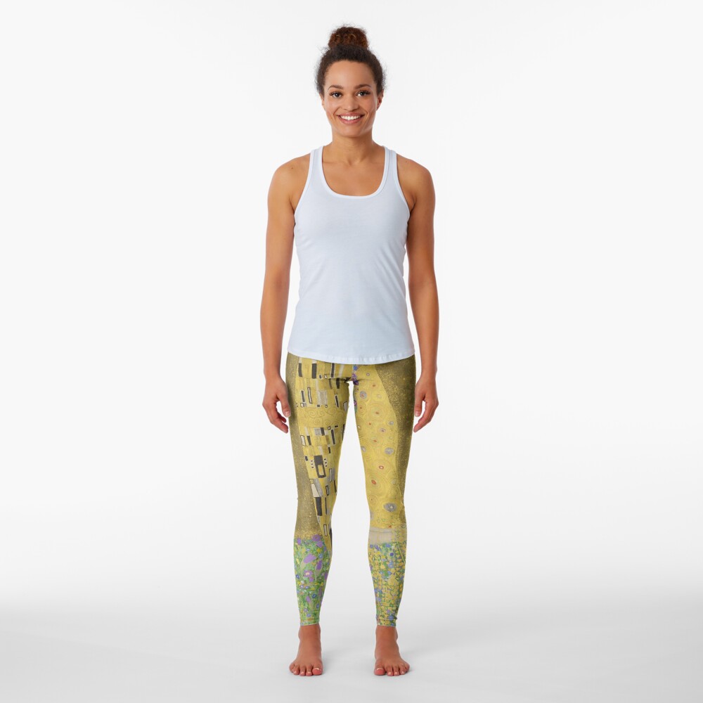 The Kiss - Gustav Klimt Leggings