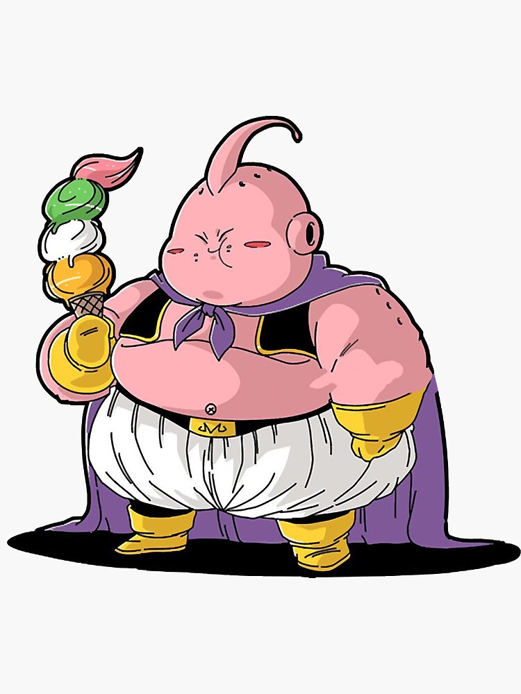 Tutorial speed drawing of fat Boo - Majin Boo, Dragon Ball Z- como des