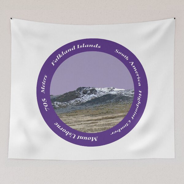 Item preview, Falkland Islands South America Highpoints designed and sold by janraydesigns.