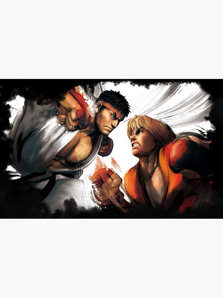 Street Fighter Desktop Art - Blanka vs Ken