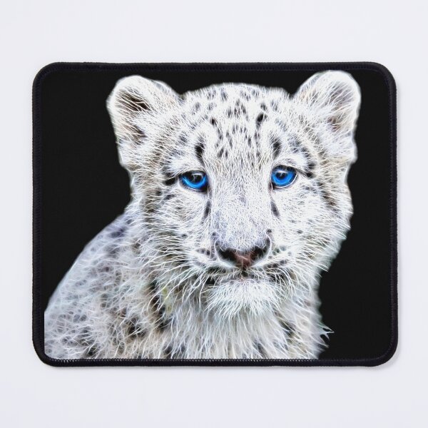 Item preview, Snow Leopard Cub by Orikall designed and sold by HippieWorks.