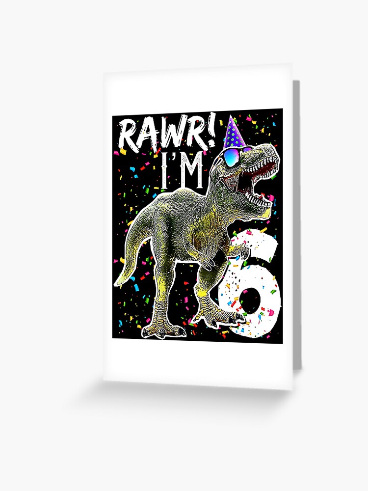 Kids Boy 6 Years Shirt Happy 6th Birthday Matching Dinosaur Gift Kids Boy 6 Years Shirt Happy 6th Birthday Matching Dinosaur Gift