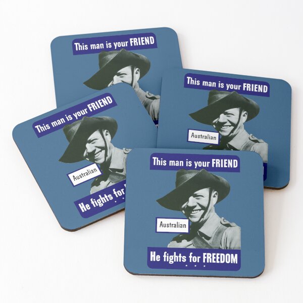 Item preview, Australian -- This Man Is Your Friend   designed and sold by OnaFilloys.
