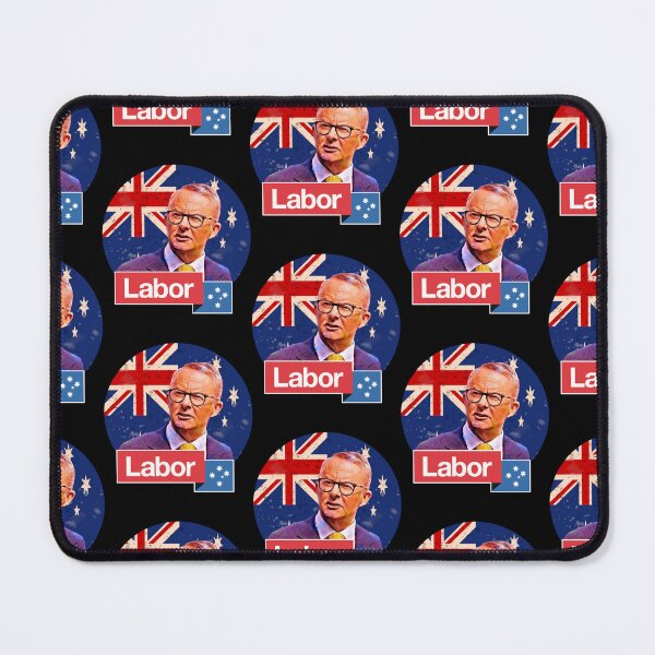Item preview, Australian Labor Party  Anthony Albanese  Australian flag retro 2022     designed and sold by OnaFilloys.