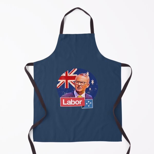 Item preview, Australian Labor Party Anthony Albanese Australian flag retro 2022 designed and sold by OnaFilloys.