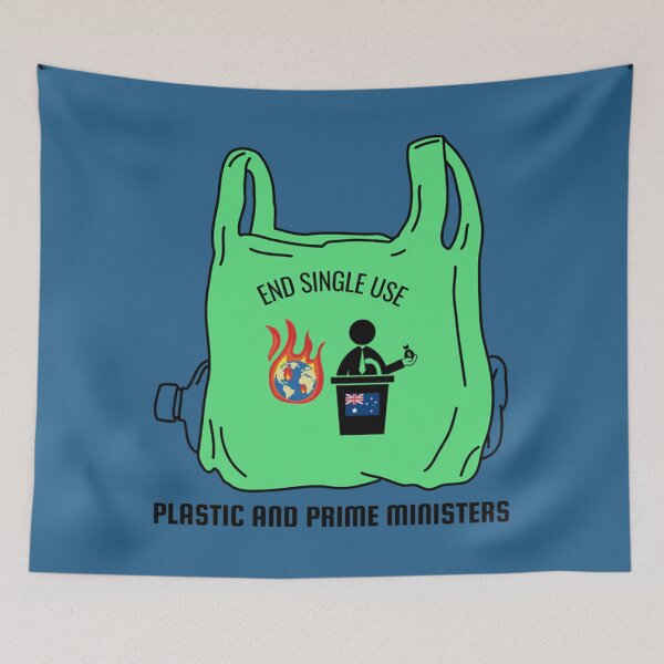 Item preview, End Single Use Plastic and Prime Ministers   designed and sold by OnaFilloys.