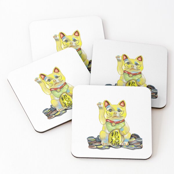 Item preview, Lucky waving cat designed and sold by silan-chen-art.
