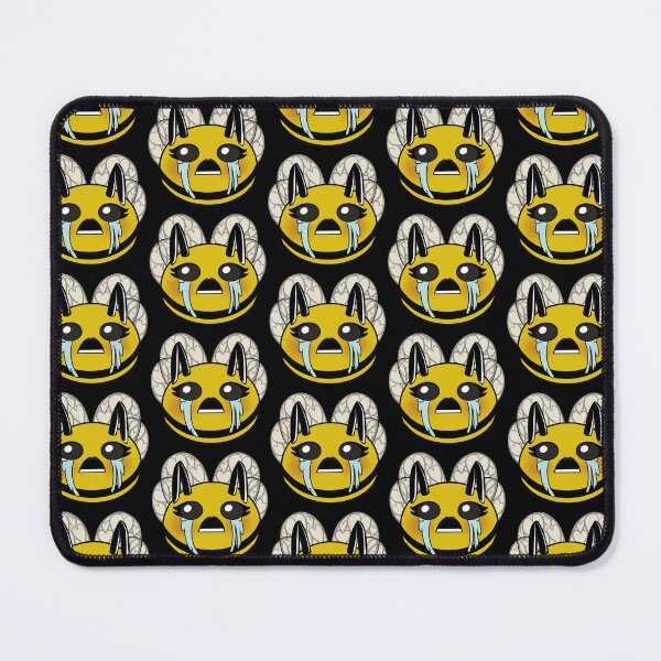 Item preview, Bee Thump Emote - Black BG designed and sold by HoneyPottsArt.