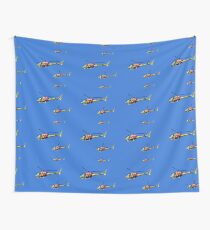 Helicopter Trio Wall Tapestry