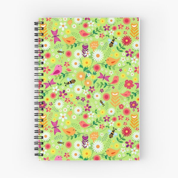 Item preview, Blooming Spring Flower Garden Pattern designed and sold by prirajdesigns.