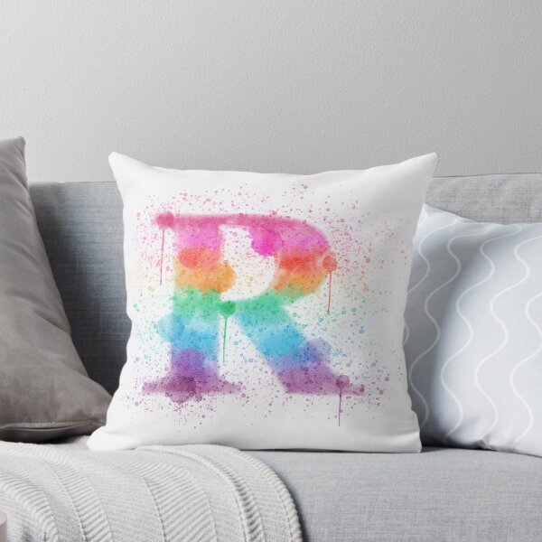 Item preview, Watercolor R in Bright colors designed and sold by Archie81212.