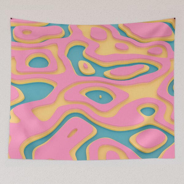 Item preview, 3D Pink Curves designed and sold by bradm50.