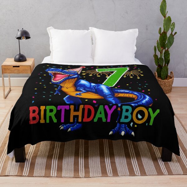Item preview, Rawr Im 7 Dinosaur 7th Birthday Party 7 Year Old Gifts designed and sold by HugheDemeyer.