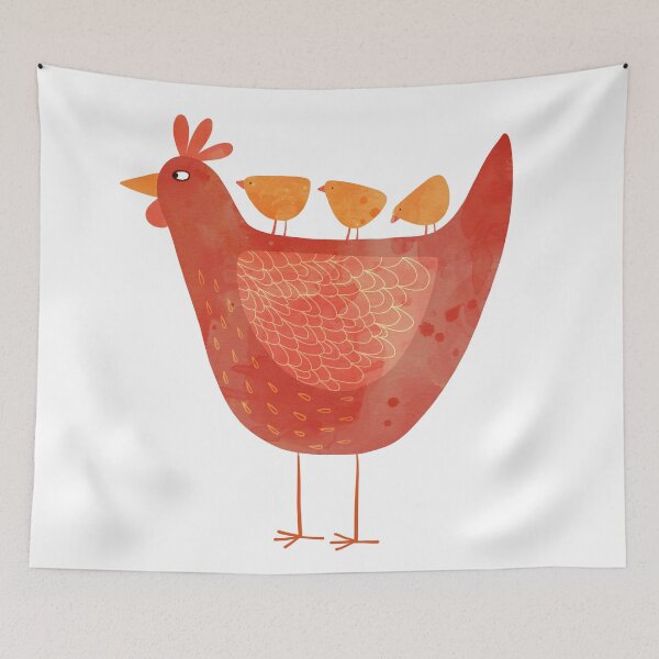 Item preview, Hen and Chicks designed and sold by squirrell.