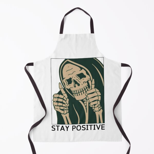 Item preview, Stay Positive , Reaper , Waterproof Sticker , Hydro Flask Sticker designed and sold by Wiseth-.