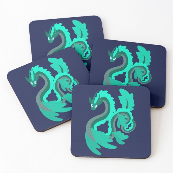 Item preview, Serpiente marina de algas marinas designed and sold by FeatherDragon.
