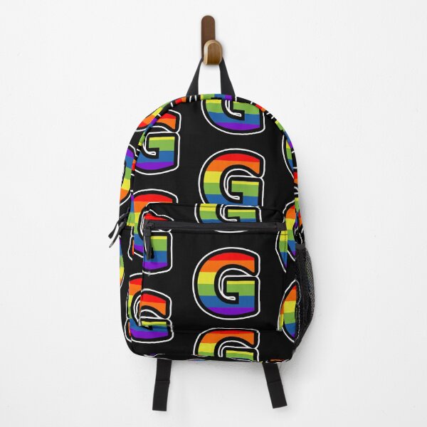 Item preview, Big Gay G in LGBTQIA Pride Flag Colors designed and sold by MyThingNow.