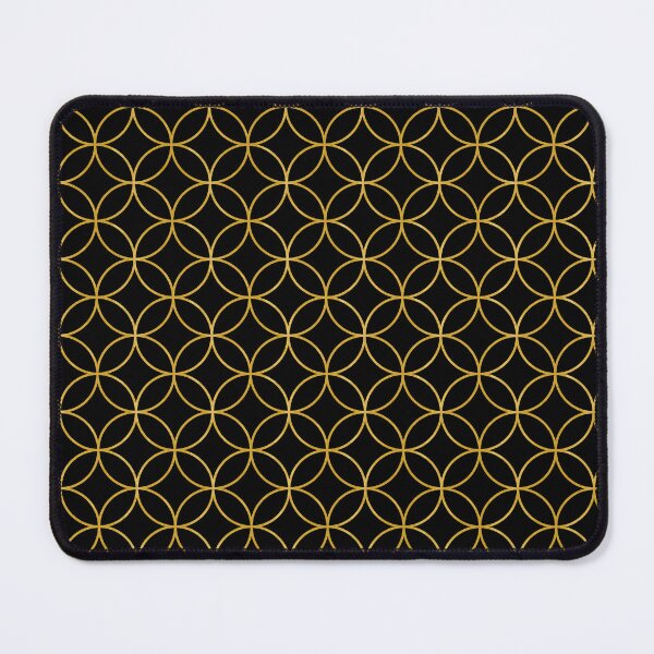 Item preview, Japanese Traditional Design 1 -SHIPPO- Black&Gold designed and sold by lematworks.