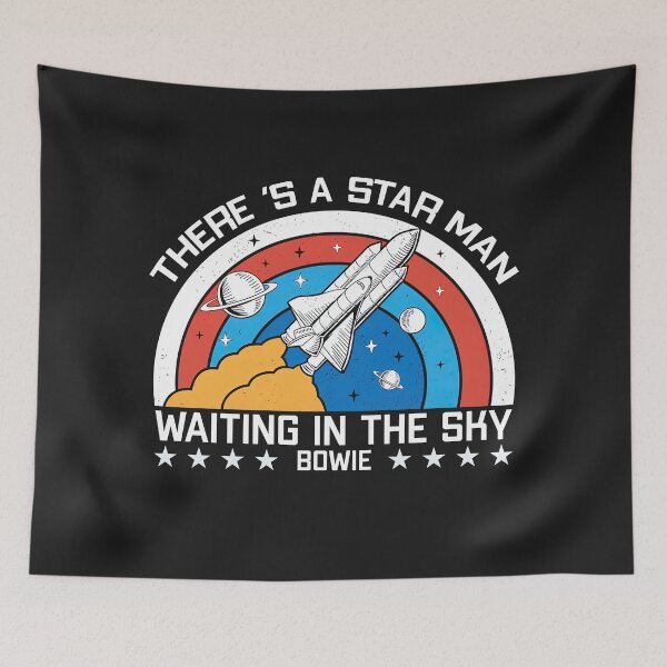 Item preview, David Bowie, There is a starman waiting in the sky, David Bowie Starman designed and sold by graphic-genie.