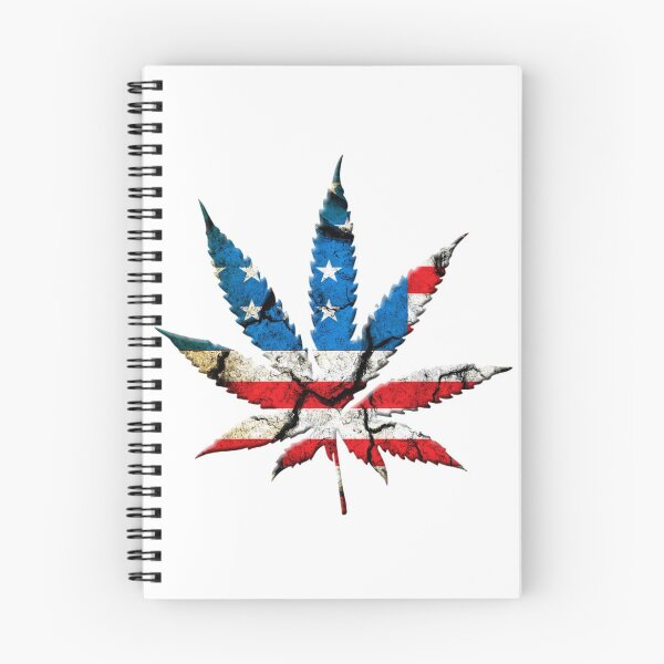Artikelvorschau, Amerikanische Flagge-Marihuana-Hanf-Topf-Blatt entworfen und verkauft von obviouslogic.