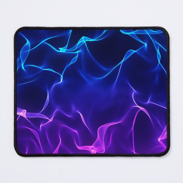 Item preview, Elegant Abstract Waves -blue and purple- designed and sold by lematworks.