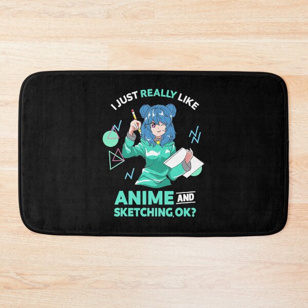 Item preview, I Just Really Like Anime and Sketching Ok designed and sold by fultond.