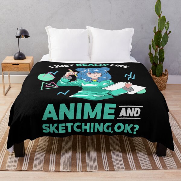 Item preview, I Just Really Like Anime and Sketching Ok designed and sold by fultond.