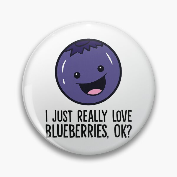 Item preview, I Just Really Like Blueberries Ok Kawaii Blueberry designed and sold by fultond.
