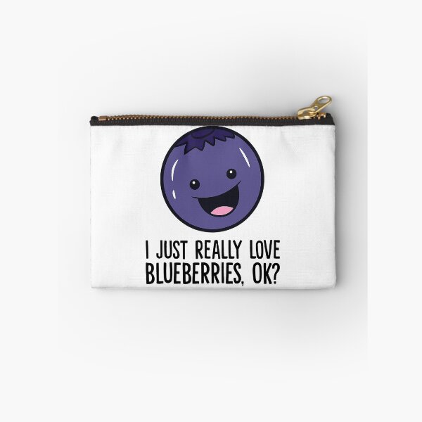 Item preview, I Just Really Like Blueberries Ok Kawaii Blueberry designed and sold by fultond.