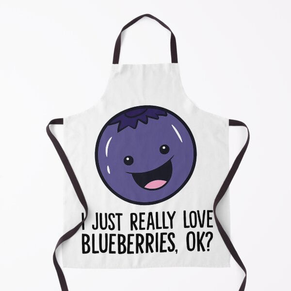 Item preview, I Just Really Like Blueberries Ok Kawaii Blueberry designed and sold by fultond.