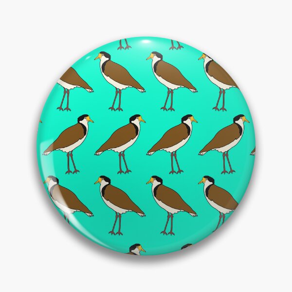 Item preview, Plover Pattern on Aqua designed and sold by Digitaldingo.