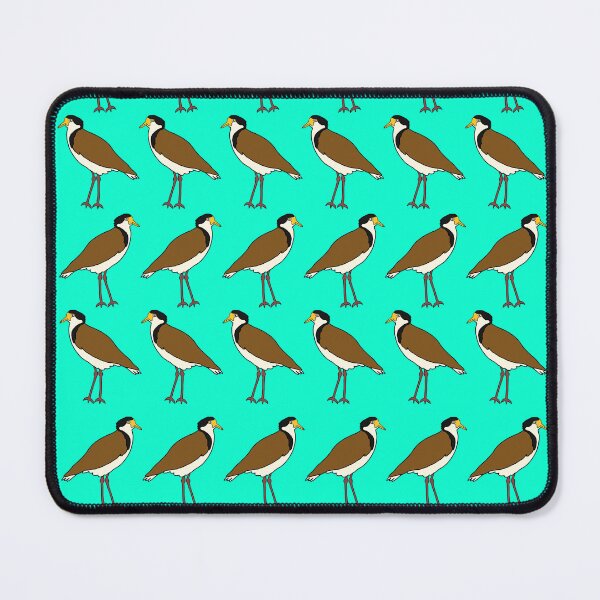 Item preview, Plover Pattern on Aqua designed and sold by Digitaldingo.