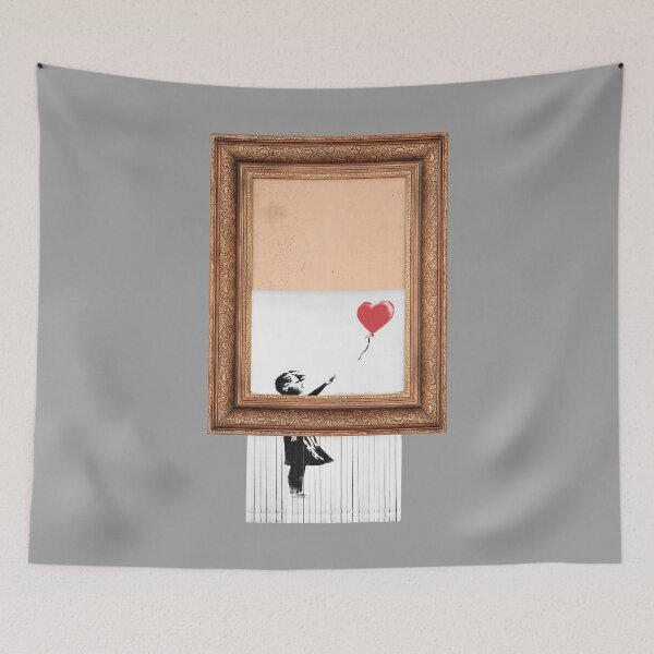 Item preview, Balloon Girl Shredder Banksy designed and sold by Teecha.