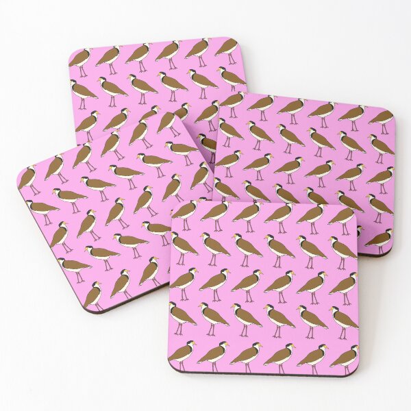 Item preview, Plover Pattern on Pink designed and sold by Digitaldingo.