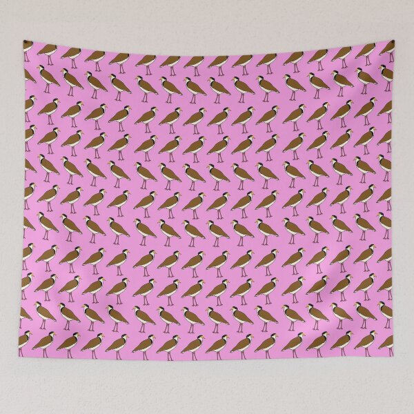 Item preview, Plover Pattern on Pink designed and sold by Digitaldingo.