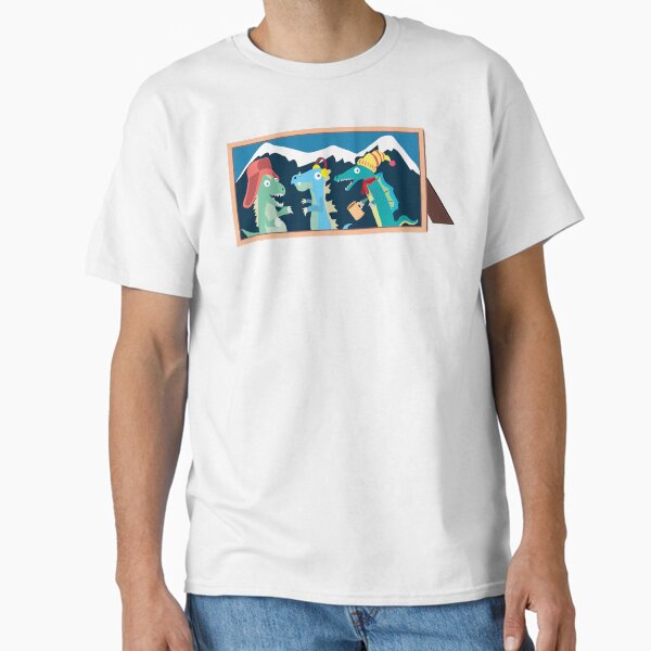 Dinosaurs on Vacation Classic T-Shirt
