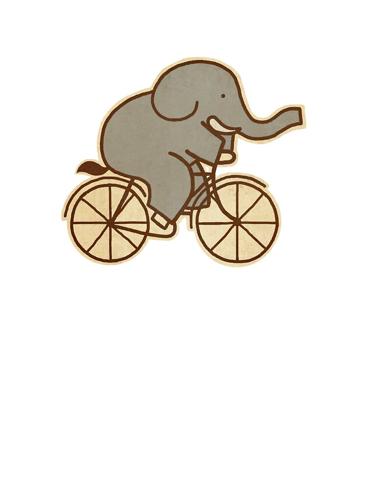 Artwork view, Elephant Cycle  designed and sold by Terry  Fan