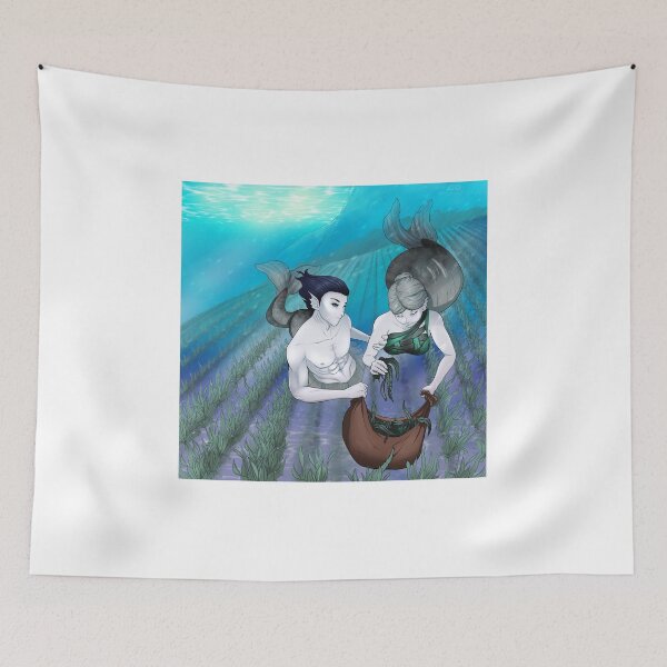 Item preview, MerMay Workers designed and sold by HoneyPottsArt.