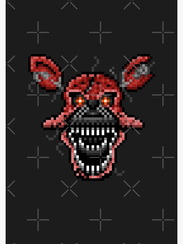 Five Nights at Freddy's 3 - Pixel art - Phantom Foxy Photographic