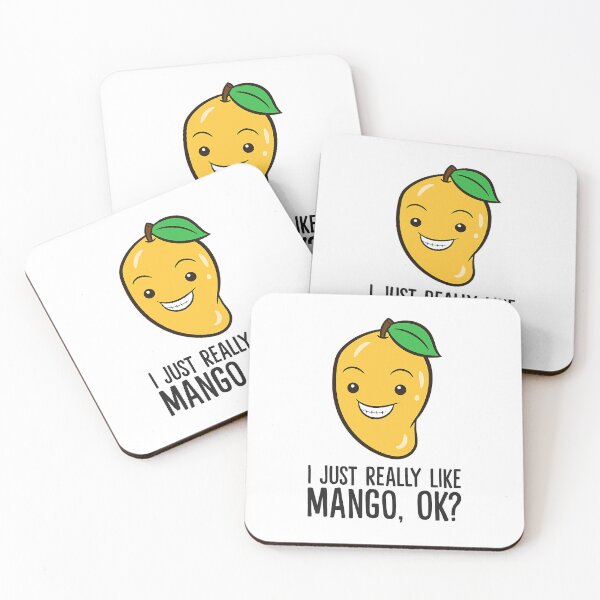 Item preview, I Just Really Like Mango Ok Love Mangos designed and sold by fultond.
