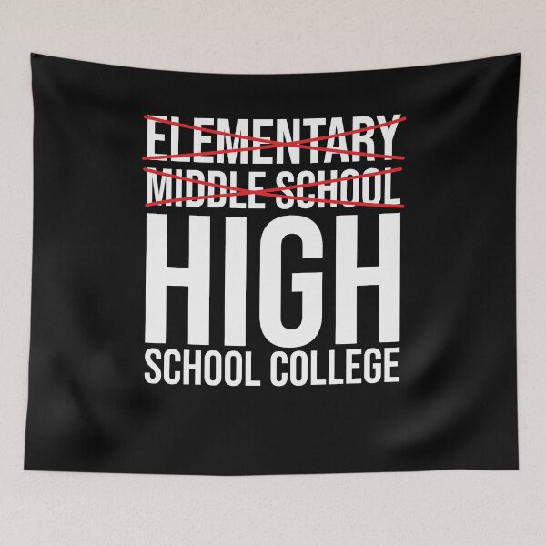 Item preview, High School College Shirt, High School Student Shirt, Preschool Graduation Shirt, Next Stop High School Shirt, 8th Grade Graduation Shirt designed and sold by aymob.
