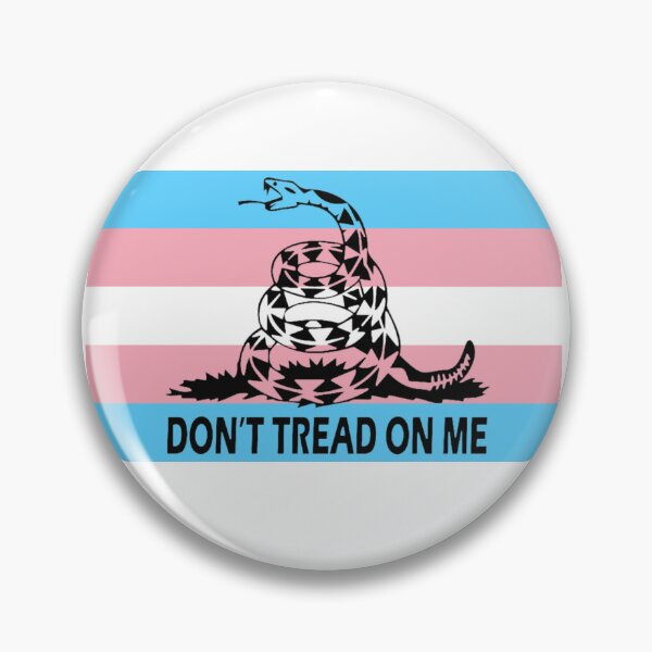 Item preview, Don't Tread on my Trans Pride designed and sold by Stickerdealerz.