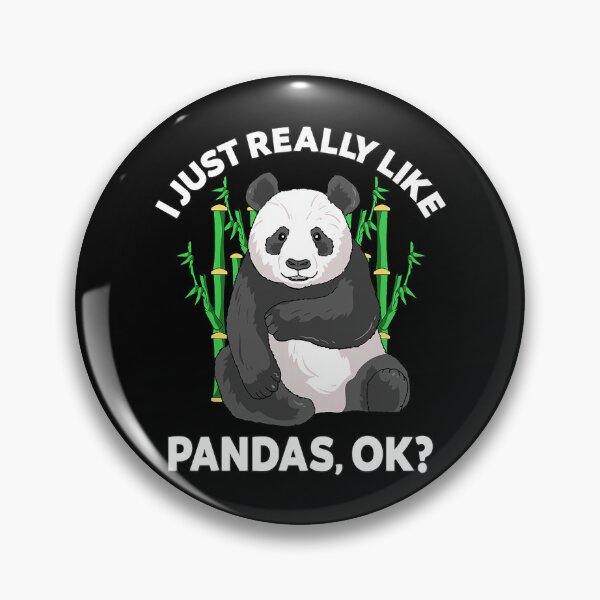 Artikelvorschau, Ich mag Pandas einfach sehr, ok, süßer Panda entworfen und verkauft von fultond.